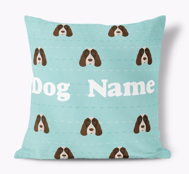 Icon Pattern: Personalized {breedFullName} Soft Touch Pillow